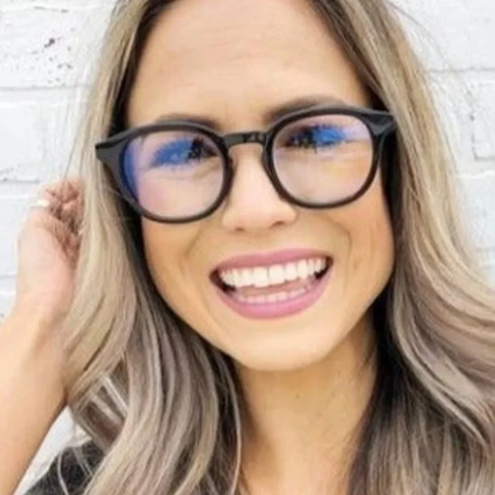 QUAY Walk On Blue Light Glasses Black Frame Bluelight Blocking Lens Unisex NWT